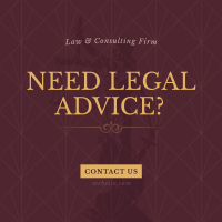 Law & Consulting Linkedin Post Design