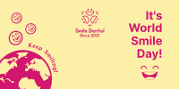 World Smile Day Smileys Twitter Post Image Preview