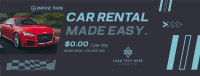 Rent Your Dream Car Facebook Cover