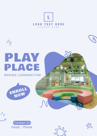 Play Place Post Poster