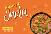 Taste of India Pinterest Cover Image Preview