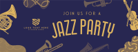 Groovy Jazz Party Facebook Cover