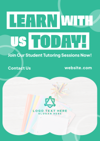 Tutoring Sessions Flyer