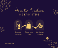 Easy Order Guide Facebook Post