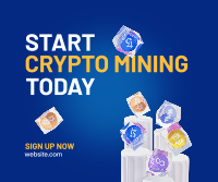 Start Crypto Today Facebook Post