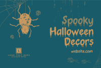 Halloween Spooky Decors Pinterest Cover