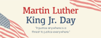 Martin Luther King Day Facebook Cover