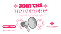 Women's Day Fundraising Animation