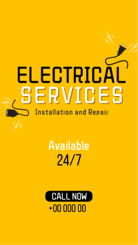 Electrical Service Instagram Story