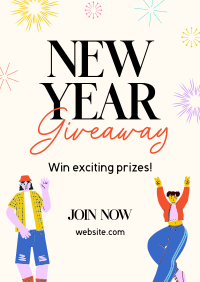 New Year's Giveaway Poster