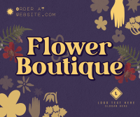 Quirky Florist Service Facebook Post