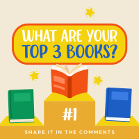 Your Top 3 Books Instagram Post