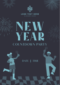 Dance Party Countdown Poster