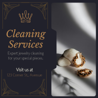 Lux Jewelry Cleaning Services Instagram Post