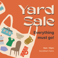 Organic Yard Sale Instagram Post