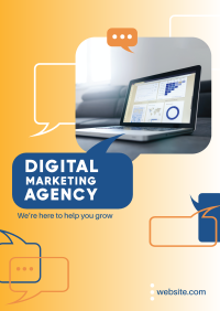 Callouts Digital Marketing Flyer