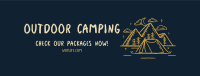 Rustic Camping Facebook Cover Image Preview