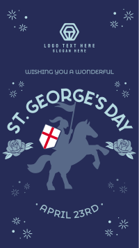 England St George Day Facebook Story