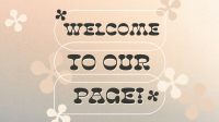 Generic Welcome Page Facebook Event Cover Design