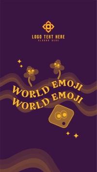 Psychedelic Emoji TikTok Video Design