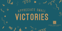 Small Wins Twitter Post