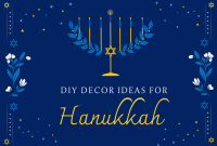 Hanukkah Lily Pinterest Cover Image Preview