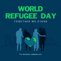 World Refugee Day Linkedin Post example 3