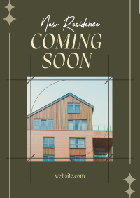 New Residence Coming Soon Flyer