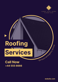 Roofing Service Poster