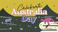 Australia Day Landscape Animation