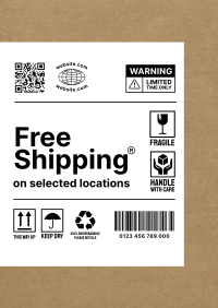 Shipping Label Flyer