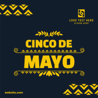 Cinco De Mayo Triangles Linkedin Post