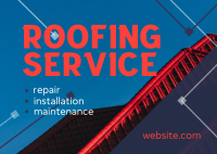 Affordable Roofing Postcard