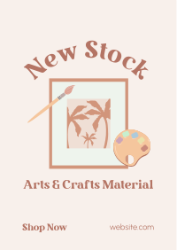 New Art Stock Flyer