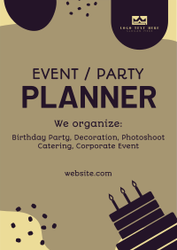 Event Organizer Poster