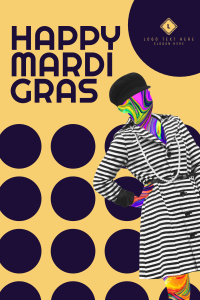 Mardi Gras Circles Pinterest Pin