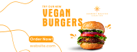 Vegan Burger Buns  Facebook Cover