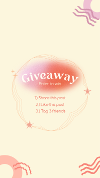 Abstract Giveaway Rules Instagram Story