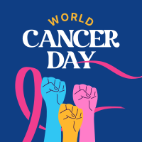 Cancer Day Instagram Post