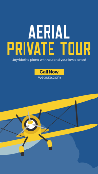 Aerial Private Tour Facebook Story