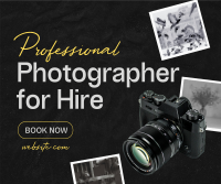 Professional Photographer Camera Facebook Post