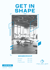 Gym Membership Flyer