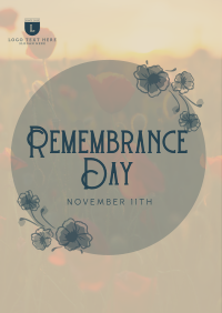 Poppy Day Flyer example 2