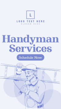 Rustic Handyman Service TikTok Video