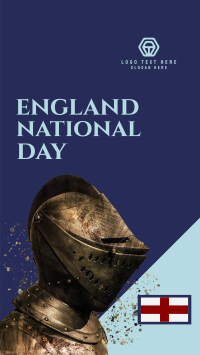 England National Day Instagram Story