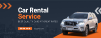 Car Rental Service Facebook Cover Design