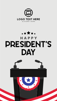 Presidents Day Event Instagram Story