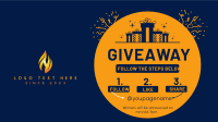 Simple Giveaway Facebook Event Cover