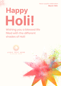 Holi Star Poster