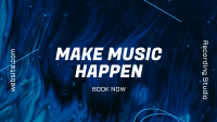 Music Studio Facebook Event Cover